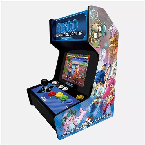 Mini Arcade Bartop Just For Games Visco État correct - 198,69 € Mini Arcade Bartop Just For Games Visco État correct Just For Games reconditionné disponible sur Fnac