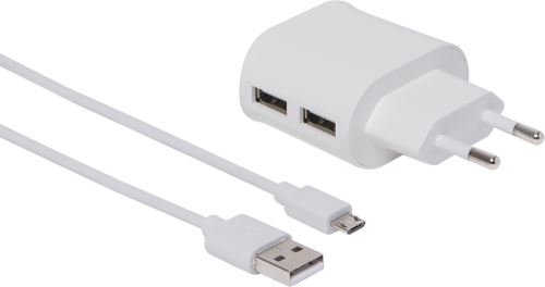 Mini chargeur secteur 2A blanc pour appareils équipés d'un port Micro USB État correct N/A reconditionné disponible sur Fnac