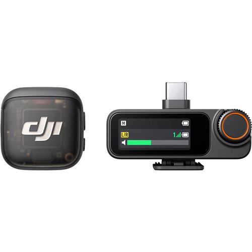 Mini microphone sans fil Dji Mic 3 Noir 1 TX + 1 RX État correct DJI reconditionné disponible sur Fnac | Dero
