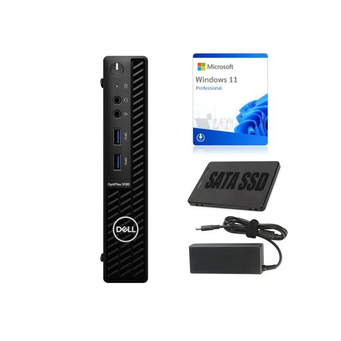Mini PC DELL 3080 MICRO i5-10500T 8GB 256GB SSD W11P Reconditionné Dell reconditionné disponible sur Cdiscount Seconde Vie | Dero