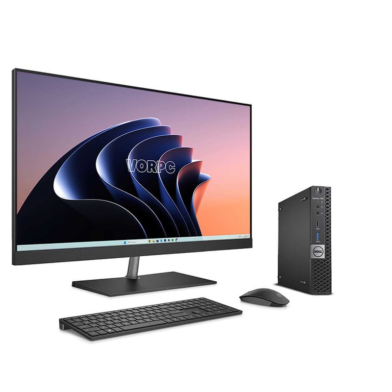 Mini PC Dell 7060 i7-8700 32GB DDR4 1TB SSD Windows 11 + Écran 24  Full HD, Clavier et Souris USB - Très bon état Très bon état Dell reconditionné disponible sur Pixmania