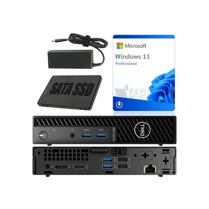 Mini PC Dell OptiPlex 3000 Micro i5-12500T 8GB 256GB SSD Win11Pro Grade A Reconditionné Dell reconditionné disponible sur Cdiscount Seconde Vie
