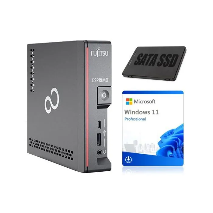 Mini PC Fujitsu ESPRIMO G9010 i5-10500T 32GB 1TB SSD Win11Pro Grade A Reconditionné Fujitsu reconditionné disponible sur Cdiscount Seconde Vie