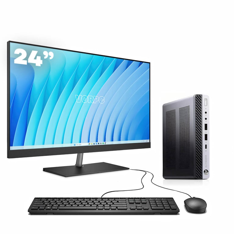 Mini PC HP 800 G4 i5-8500T 16GB DDR4 512GB SSD Windows 11 + Écran 24 Clavier et Souris USB – Pack 24 unités - Très bon état Très bon état - 380,80 € Mini PC HP 800 G4 i5-8500T 16GB DDR4 512GB SSD Windows 11 + Écran 24 Clavier et Souris USB – Pack 24 unités - Très bon état Très bon état Hewlett-Packard reconditionné disponible sur Pixmania