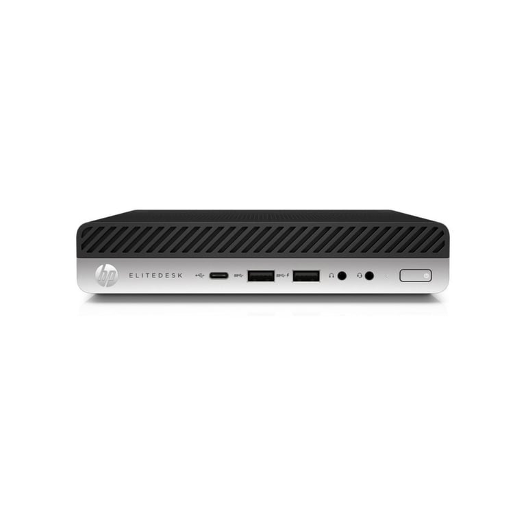 Mini PC HP EliteDesk 800 G3 i5-6500T 32 Go DDR4 256 Go SSD Windows 10 - Très bon état Très bon état Hewlett-Packard reconditionné disponible sur Pixmania