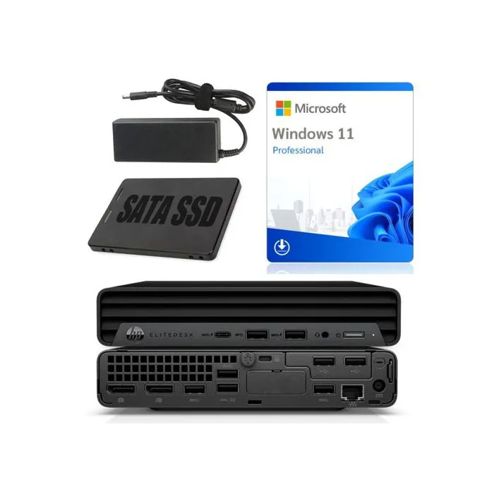 Mini PC HP ELITEDESK 800 G6 MINI i5-10500 16GB 480GB SSD WIN 11 PRO Grade A Reconditionné Hewlett-Packard reconditionné disponible sur Cdiscount Seconde Vie