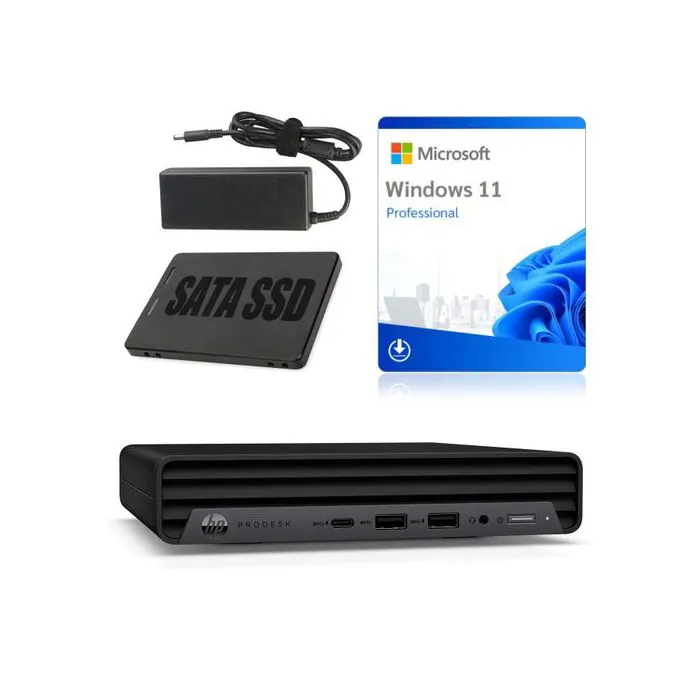 Mini PC HP ProDesk 600 G6 Desktop Mini PC i5-10500T 16GB 512GB W11P WiFi Grade A Reconditionné Hewlett-Packard reconditionné disponible sur Cdiscount Seconde Vie