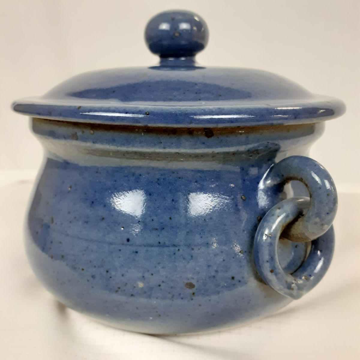 Voir photo 2 de Mini pot en terre cuite - Bleu Mini pot en terre cuite - Bleu Très bon état reconditionné photo 2
