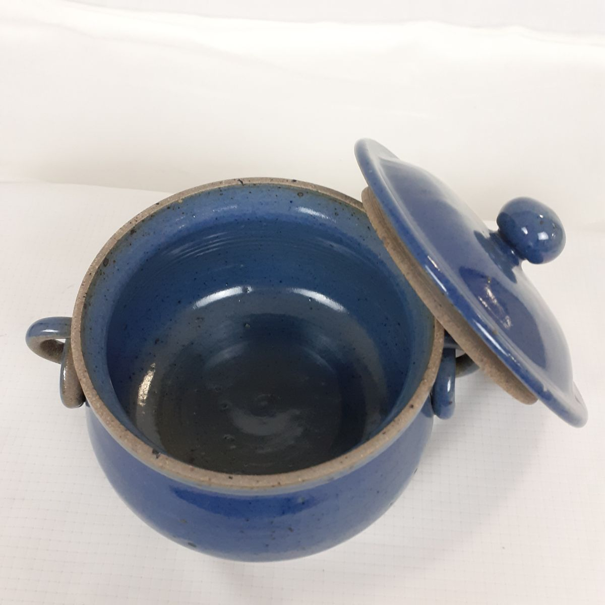 Voir photo 3 de Mini pot en terre cuite - Bleu Mini pot en terre cuite - Bleu Très bon état reconditionné photo 3