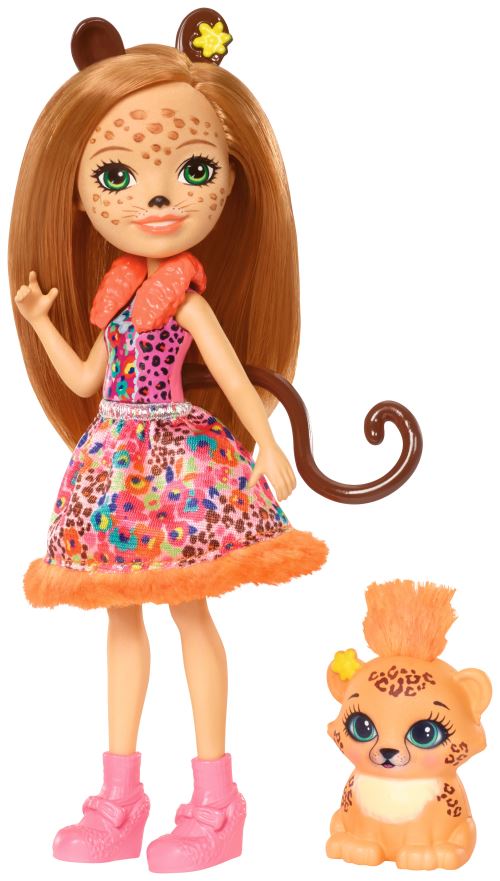 Mini poupée Cherish Guépard Enchantimals 15 cm État correct reconditionné disponible sur Fnac