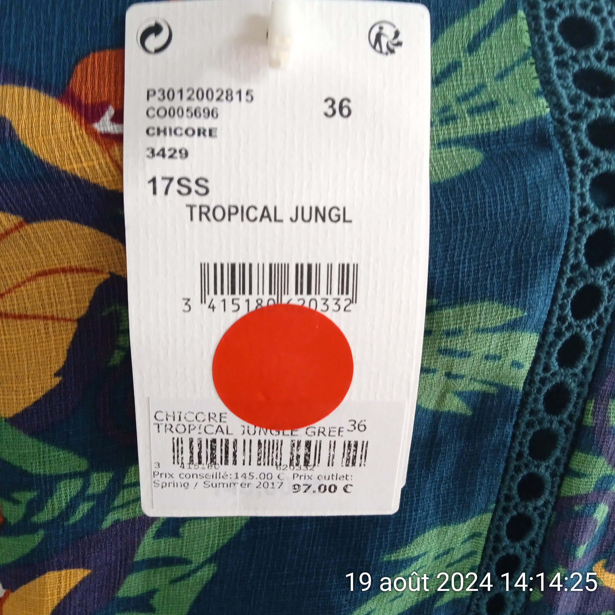 Voir photo 4 de Mini robe été en soie Comptoir des Cotonniers T.36 Neuf avec étiquette Mini robe été en soie Comptoir des Cotonniers T.36 Neuf avec étiquette Parfait état reconditionné photo 4