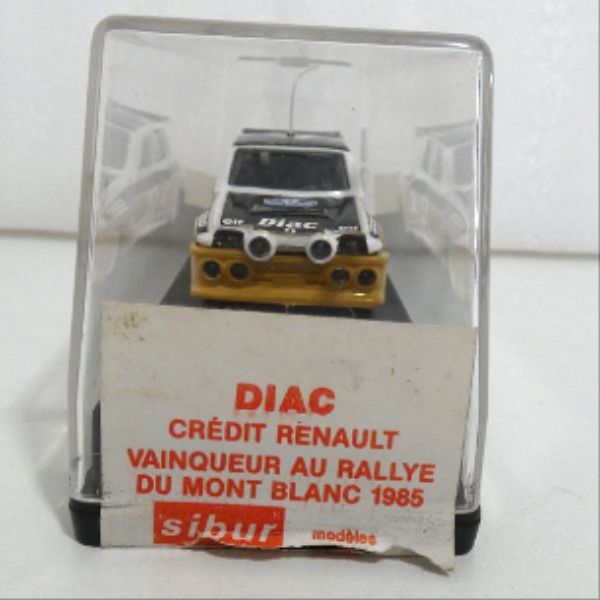 Voir photo 3 de Miniature 1/43ème Renault 5 Bail Rallye Mont-Blanc 1985 Miniature 1/43ème Renault 5 Bail Rallye Mont-Blanc 1985 Bon état reconditionné photo 3