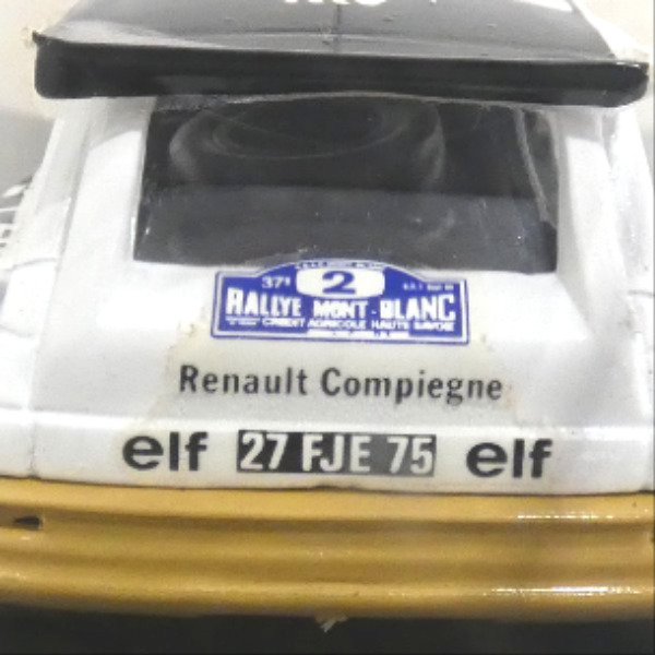 Voir photo 5 de Miniature 1/43ème Renault 5 Bail Rallye Mont-Blanc 1985 Miniature 1/43ème Renault 5 Bail Rallye Mont-Blanc 1985 Bon état reconditionné photo 5