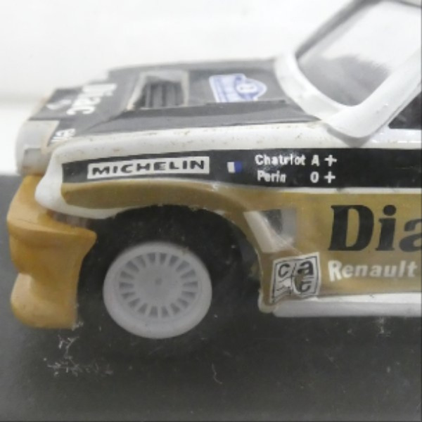 Voir photo 7 de Miniature 1/43ème Renault 5 Bail Rallye Mont-Blanc 1985 Miniature 1/43ème Renault 5 Bail Rallye Mont-Blanc 1985 Bon état reconditionné photo 7