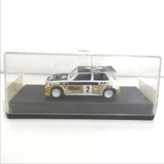 Miniature 1/43ème Renault 5 Bail Rallye Mont-Blanc 1985 Bon état - 13,00 € Miniature 1/43ème Renault 5 Bail Rallye Mont-Blanc 1985 Bon état reconditionné disponible sur Label Emmaüs