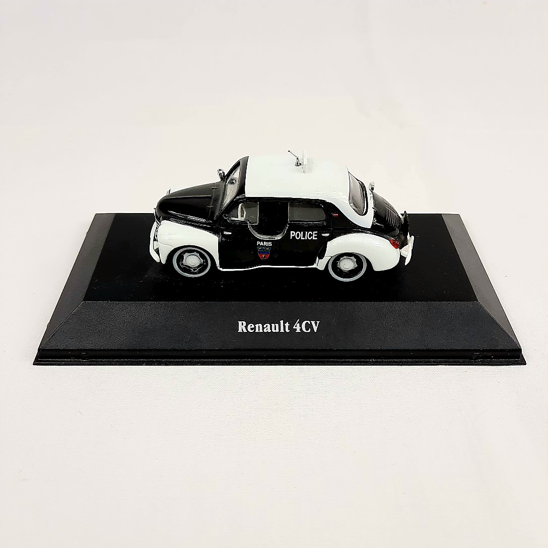 Acheter Miniature 4 CV Renault Police collector vintage Très bon état - 25,00 € Miniature 4 CV Renault Police collector vintage Très bon état reconditionné disponible sur Label Emmaüs