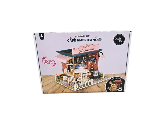 Miniature à construire - Café Americano Parfait état - 16,80 € Miniature à construire - Café Americano Parfait état reconditionné disponible sur Label Emmaüs