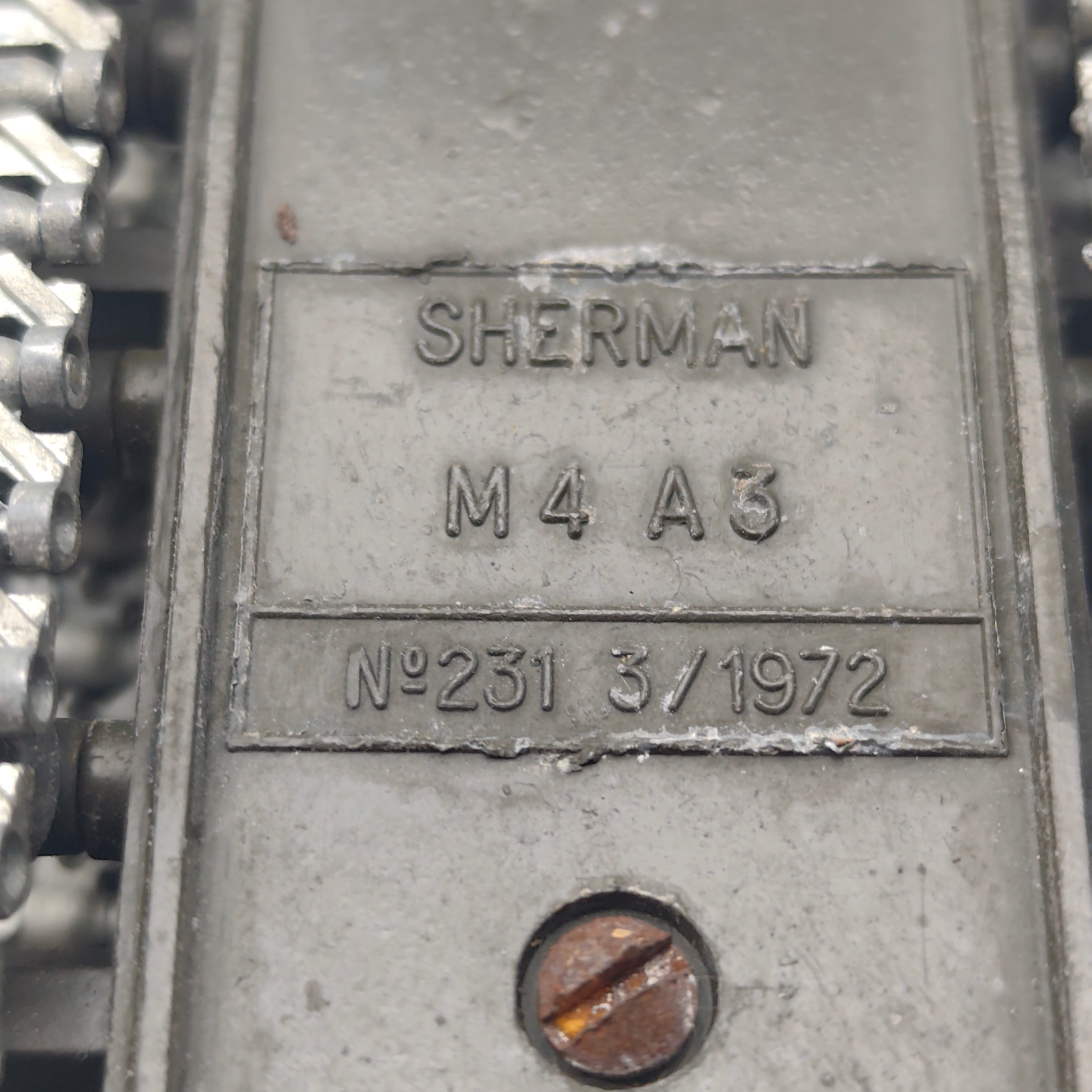 Voir photo 3 de Miniature Char militaire Sherman H4 A3 Solido Miniature Char militaire Sherman H4 A3 Solido Bon état reconditionné photo 3