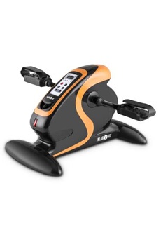 MiniBike Appareil d'entraînement moteur 120 kg télécommande noir/orange Bon état Klarfit reconditionné disponible sur Darty
