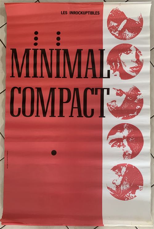 MINIMAL COMPACT - French Tour 1993 - 80x120cm - Affiche État correct - 69,99 € MINIMAL COMPACT - French Tour 1993 - 80x120cm - Affiche État correct N/A reconditionné disponible sur Fnac