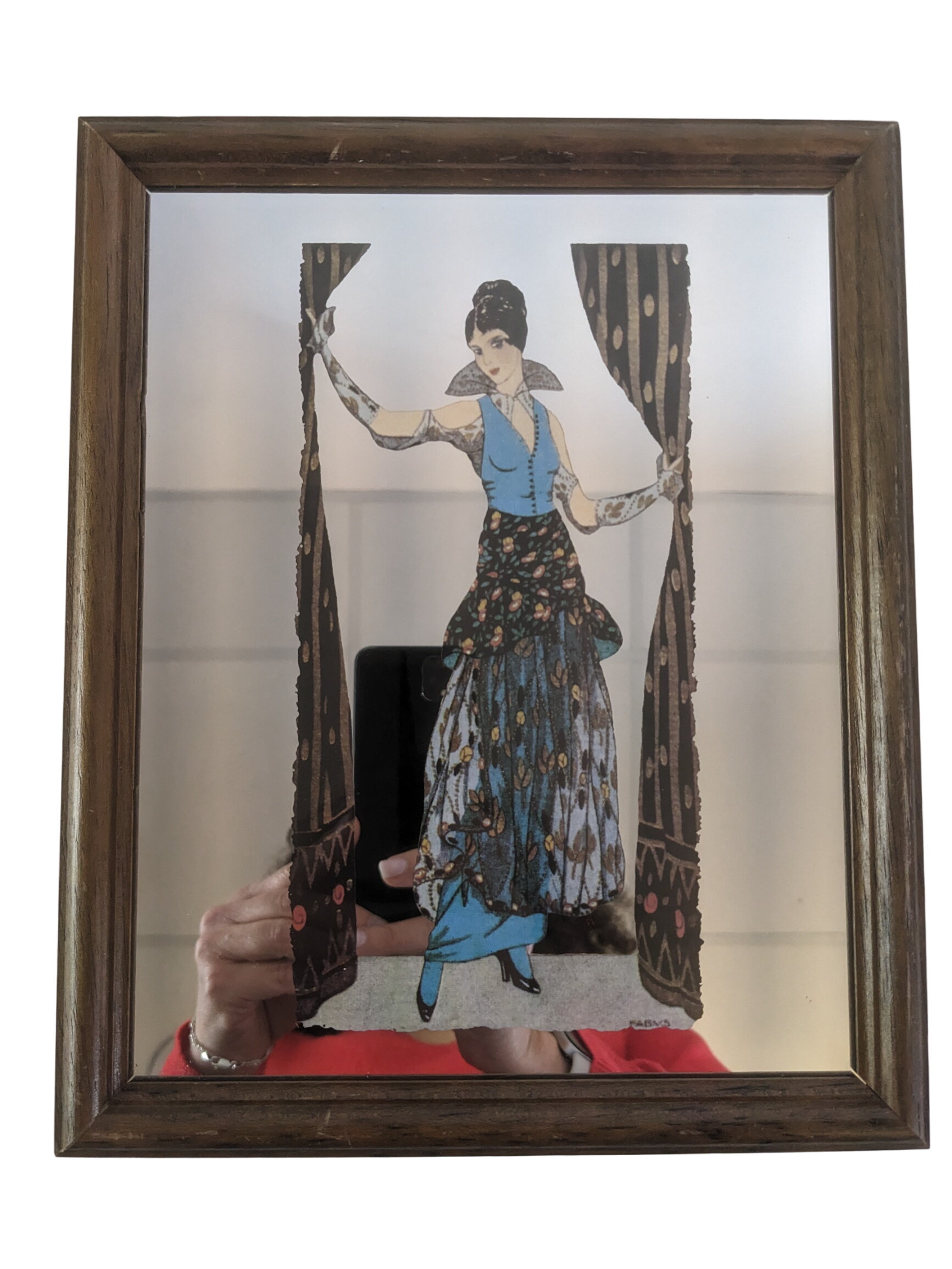Miroir - costumes Parisiens art déco Très bon état - 12,00 € Miroir - costumes Parisiens art déco Très bon état reconditionné disponible sur Label Emmaüs