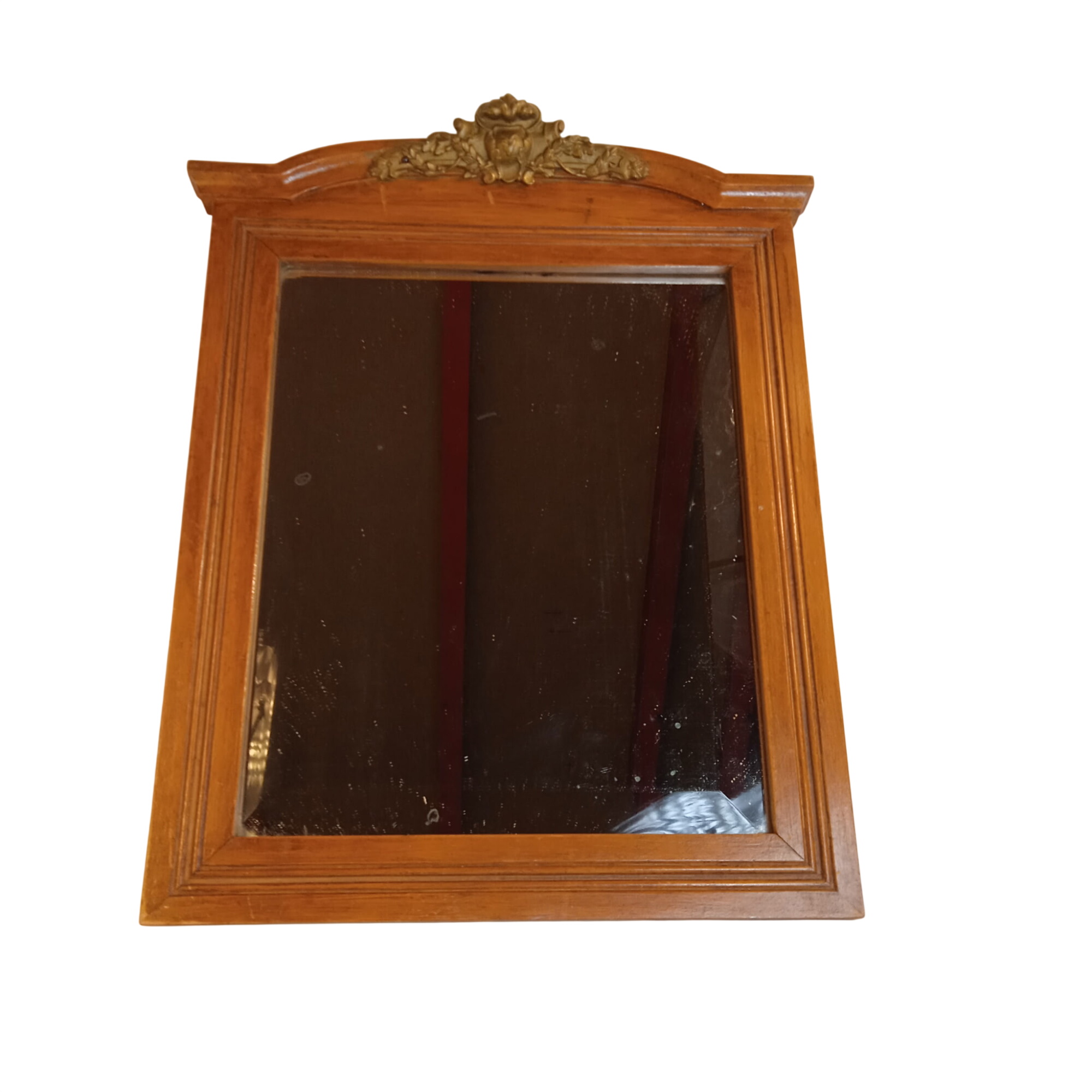 MIROIR mural au cadre en bois bisauté Bon état - 30,00 € MIROIR mural au cadre en bois bisauté Bon état reconditionné disponible sur Label Emmaüs