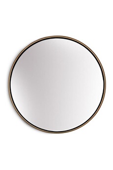 Miroir mural - Fournier Casa Chic by - cadre métallique - 80 cm - Doré Bon état reconditionné disponible sur Darty