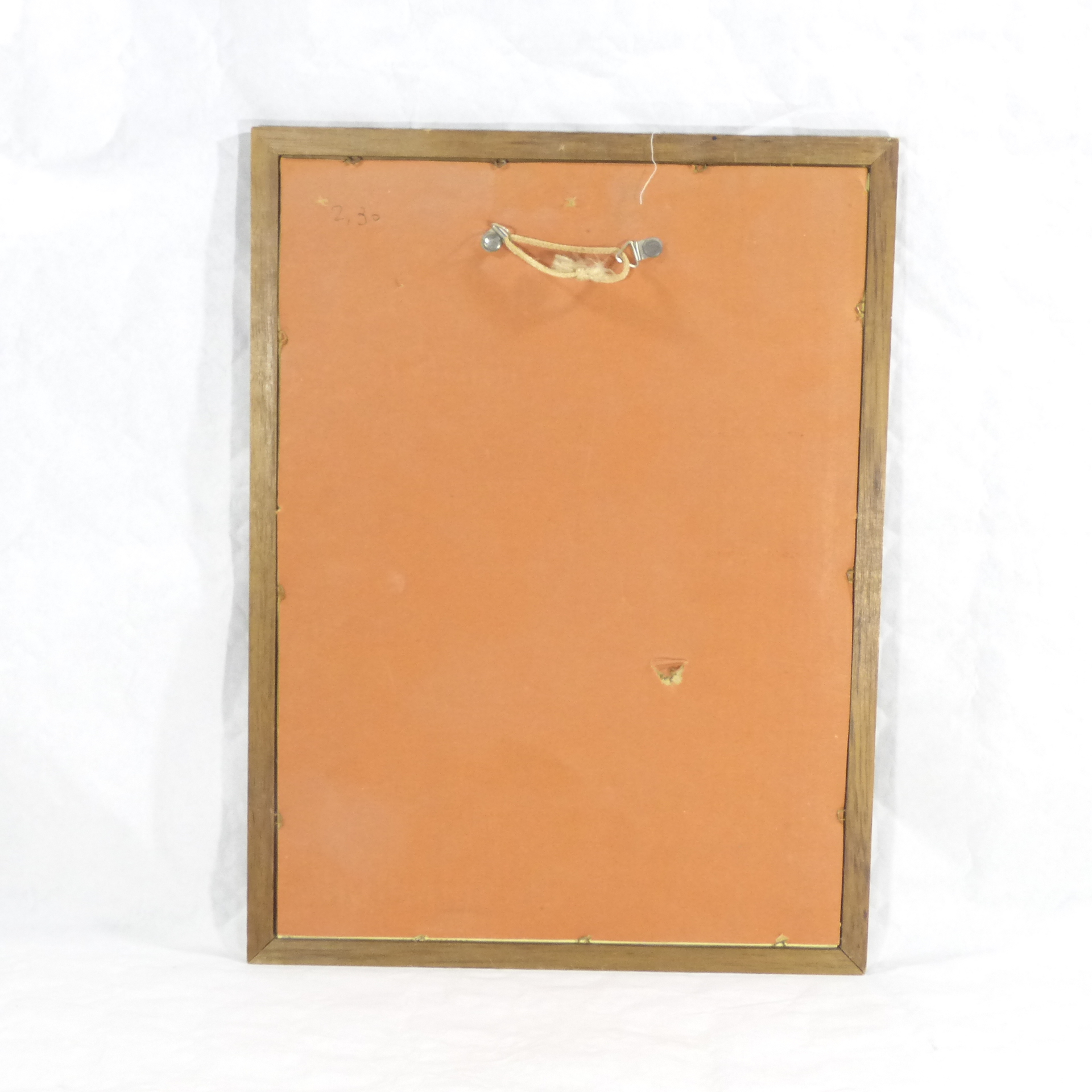 Voir photo 4 de Miroir vintage sérigraphié représentant Guiet et Cie - Maurice Neumont Miroir vintage sérigraphié représentant Guiet et Cie - Maurice Neumont Bon état reconditionné photo 4