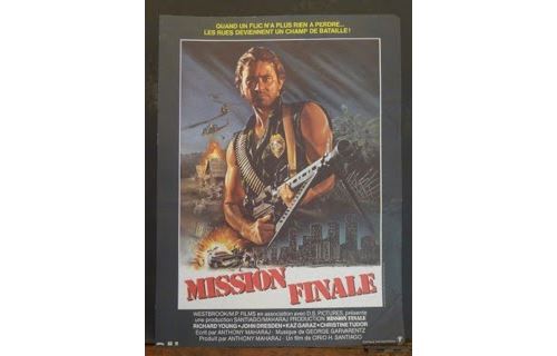 Mission Finale AFFICHE CINEMA ORIGINALE État correct reconditionné disponible sur Fnac