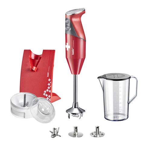 Mixeur plongeant Bamix SwissLine M200 MX1000007 200 W Rouge État correct reconditionné disponible sur Fnac
