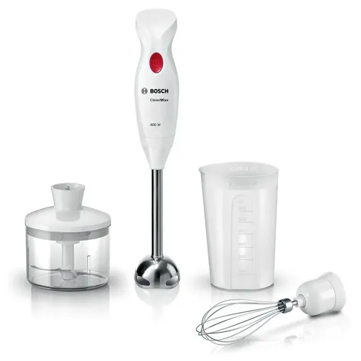 Mixeur-plongeur Bosch MSM24500 - 400 W - 1 puissance - Blanc Bon état reconditionné disponible sur Rakuten