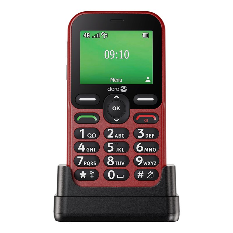 Mobile Doro Leva E10s 4g Rouge Senior Bon état - 62,99 € Mobile Doro Leva E10s 4g Rouge Senior Bon état reconditionné disponible sur Electro Depot