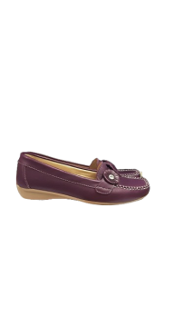 Acheter mocassin aubergine pointure 36 - 30,00 € | Dero mocassin aubergine pointure 36 N/A reconditionné disponible sur Claquettes Market | Dero