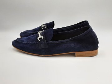 Mocassin cuir nubuck bleu marine T41 ROSEMETAL de seconde main - 20,00 € Mocassin cuir nubuck bleu marine T41 ROSEMETAL de seconde main reconditionné disponible sur Claquettes Market