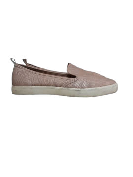 Acheter Mocassin rose poudrée imprimée python H&M T40 de seconde main - 10,00 € Mocassin rose poudrée imprimée python H&M T40 de seconde main reconditionné disponible sur Claquettes Market