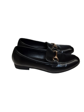 Mocassins noirs - FPC T39 de seconde main - 15,00 € Mocassins noirs - FPC T39 de seconde main reconditionné disponible sur Claquettes Market