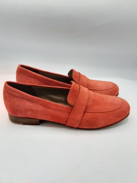 Mocassins SMS orange de seconde main - 40,00 € Mocassins SMS orange de seconde main reconditionné disponible sur Claquettes Market