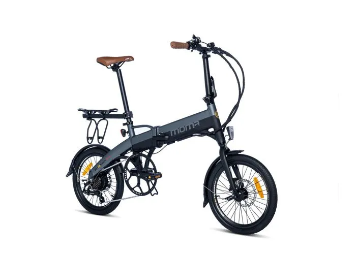 Moma Bikes - Vélo Electrique Pliant 18 - SHIMANO 7 Vitesses - Bat. 36V 9Ah - Autonomie Max 50km - Freins Hydrau.  - Reconditionné Reconditionné Moma Bikes reconditionné disponible sur Cdiscount Seconde Vie