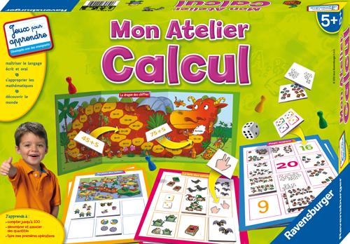 Mon Atelier Calcul Ravensburger État correct N/A (Il n'y a pas assez d'in reconditionné disponible sur Fnac