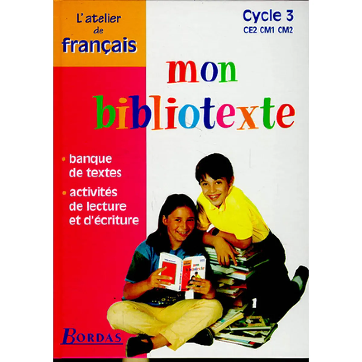 Acheter Mon bibliotexte : cycle 3, CE2, CM1, CM2 État correct - 20,00 € Mon bibliotexte : cycle 3, CE2, CM1, CM2 État correct N/A (Il ne s'agit pas d'une marque reconditionné disponible sur Rue du Commerce Seconde Vie
