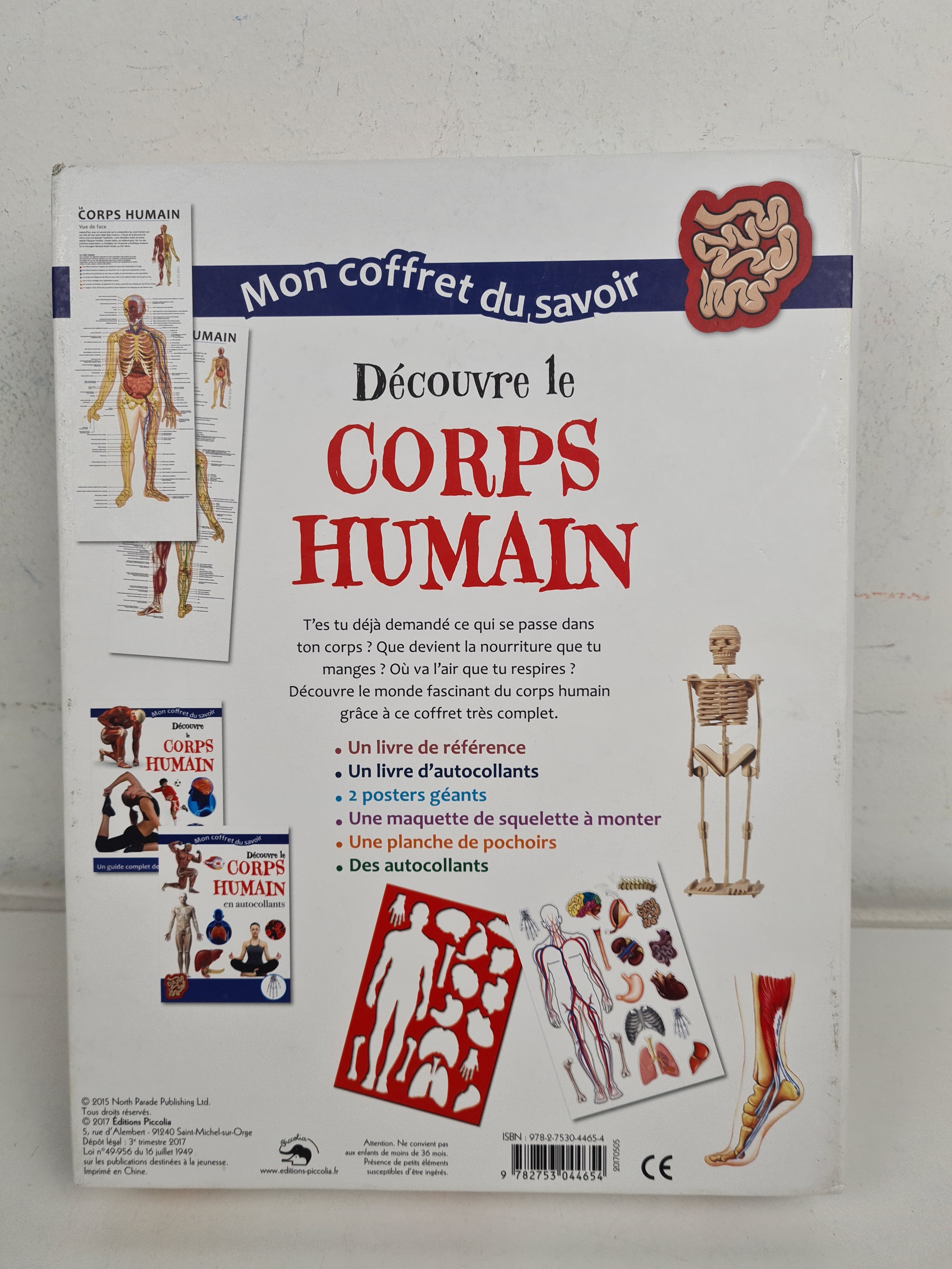 Voir photo 5 de Mon coffret du savoir - Découvre le corps humain - Guide complet de l'anatomie humaine - 6 ans + Mon coffret du savoir - Découvre le corps humain - Guide complet de l'anatomie humaine - 6 ans + Bon état reconditionné photo 5