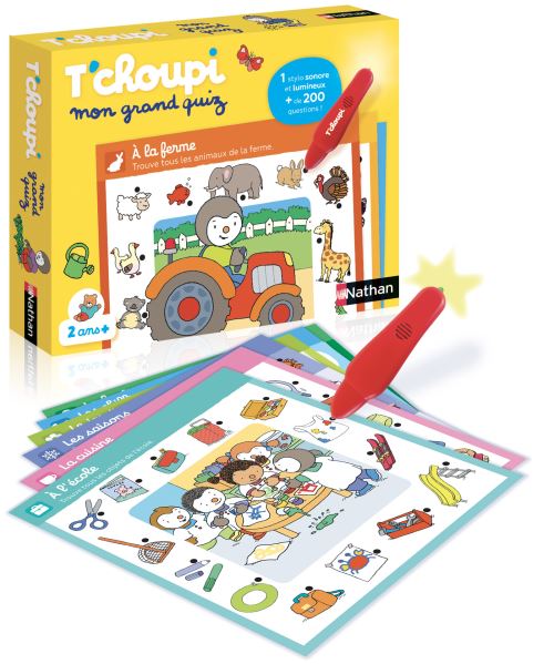 Acheter Mon Grand Quiz T'Choupi Nathan État correct - 11,00 € Mon Grand Quiz T'Choupi Nathan État correct reconditionné disponible sur Fnac