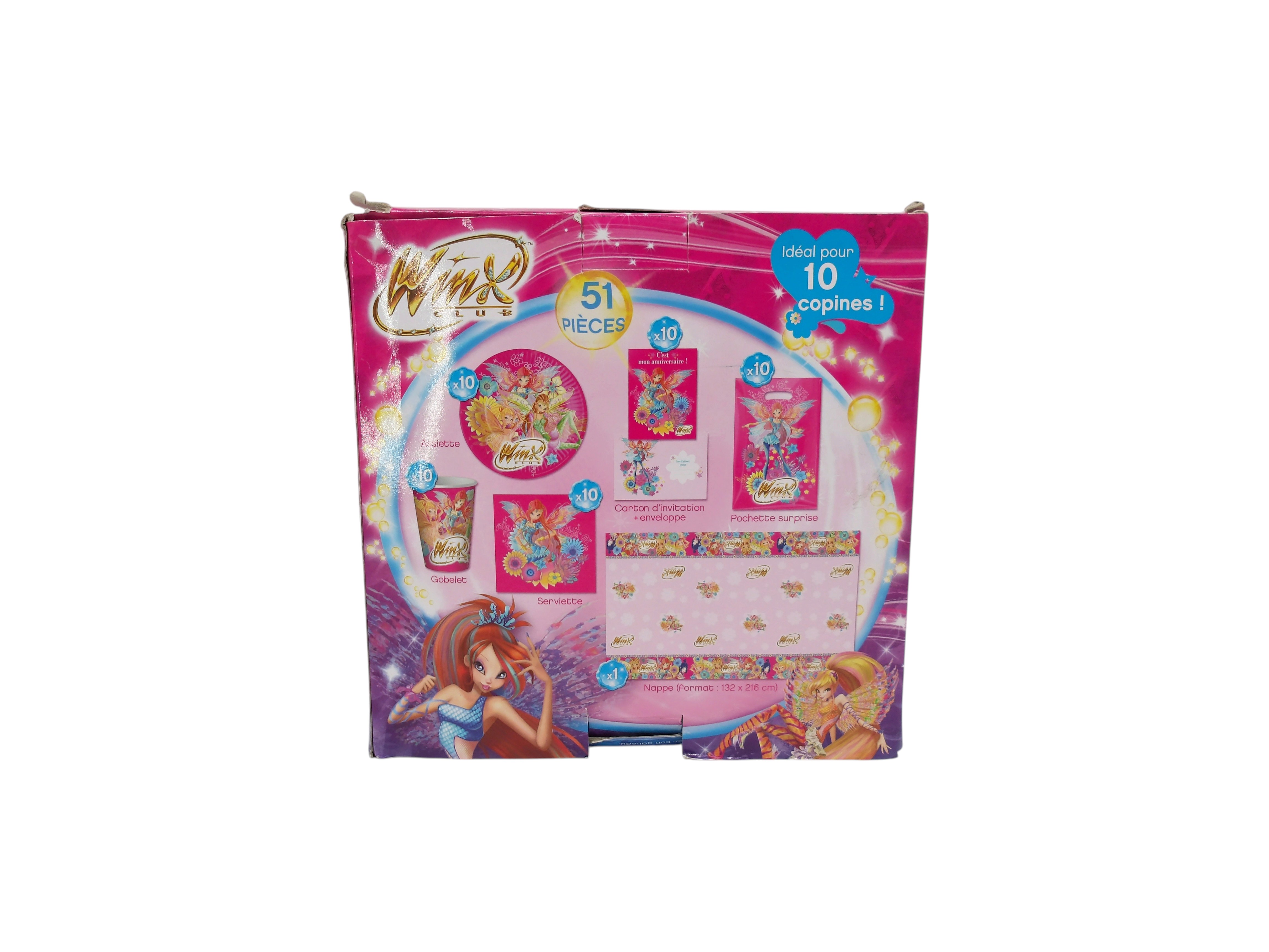 Voir photo 2 de Mon kit anniversaire - Winx Club Mon kit anniversaire - Winx Club Parfait état reconditionné photo 2
