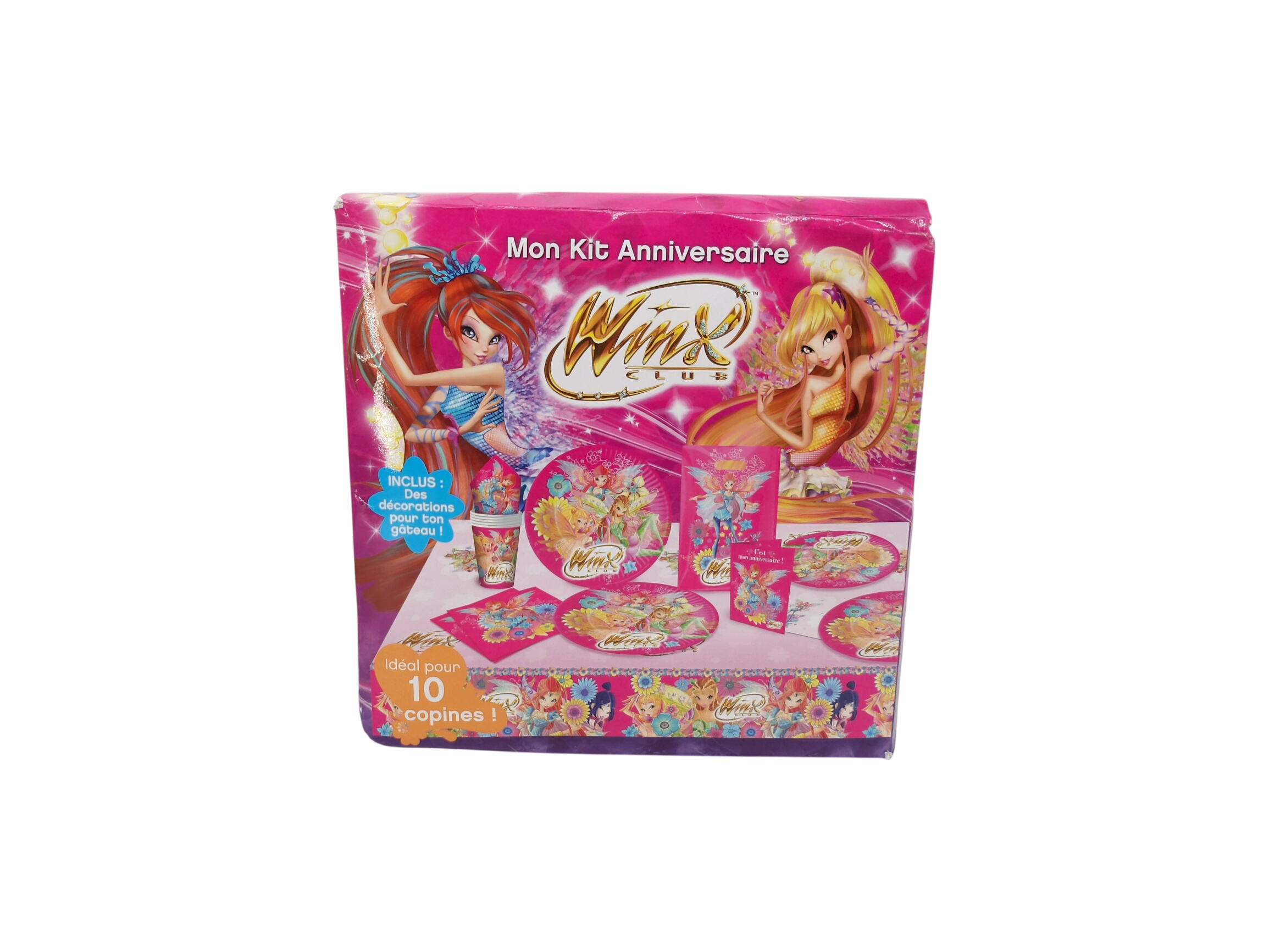 Mon kit anniversaire - Winx Club Parfait état - 11,90 € Mon kit anniversaire - Winx Club Parfait état reconditionné disponible sur Label Emmaüs