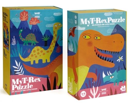 Mon puzzle T-Rex État correct - 52,19 € Mon puzzle T-Rex État correct Londji reconditionné disponible sur Fnac