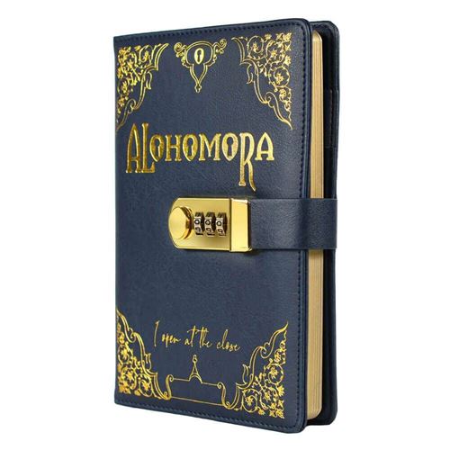 Monde de sorcier officiel Harry Potter Alohomora verrouillable non daté Journal bleu État correct N/A reconditionné disponible sur Fnac