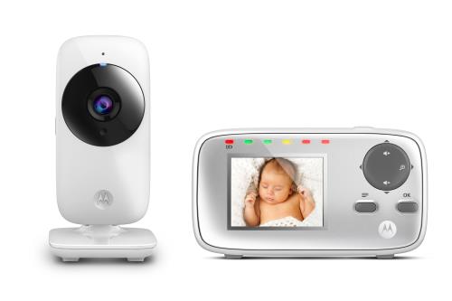 Moniteur bébé vidéo Motorola MBP482 avec écran 2.4’’ Gris État correct Motorola reconditionné disponible sur Fnac