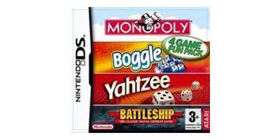 Monopoly, Boggle, Yahtzee, Battleship État correct - 12,90 € Monopoly, Boggle, Yahtzee, Battleship État correct reconditionné disponible sur Fnac