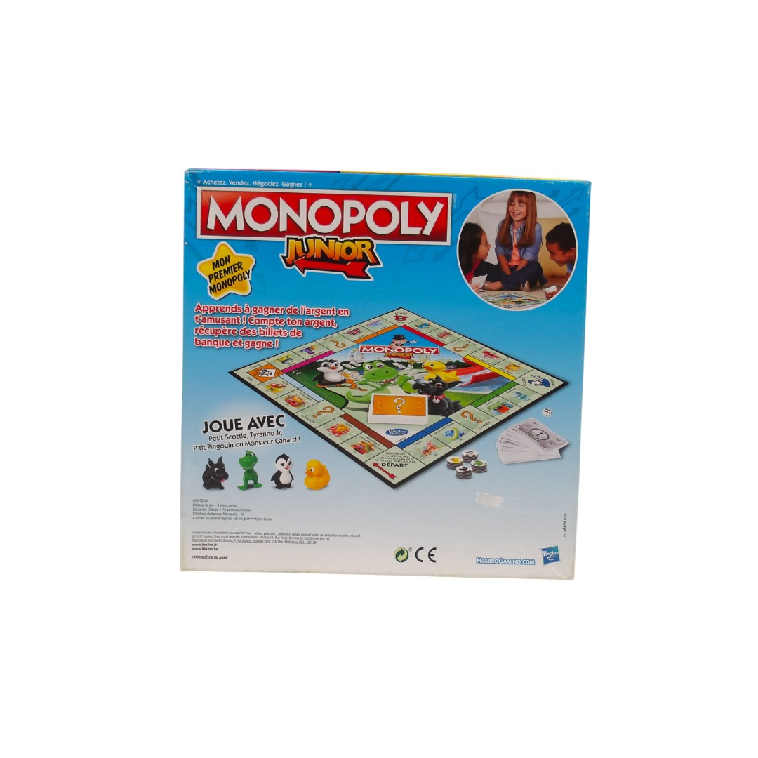 Voir photo 3 de Monopoly - Edition junior- Édition 2017 Monopoly - Edition junior- Édition 2017 Très bon état reconditionné photo 3