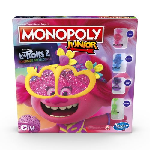 Monopoly Junior Trolls Hasbro Gaming État correct Hasbro Gaming reconditionné disponible sur Fnac